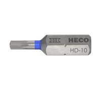 HECO Embout de vissage HECO-DRIVE HD-10 25 mm Bleu – lot de 10