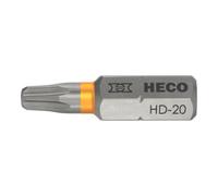 HECO Embouts, HECO-Drive, HD-20, orange, 10 pcs. Quantité:10