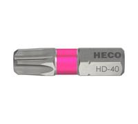 HECO Embouts, HECO-Drive, HD-40, rose, 10 pcs. Quantité:10