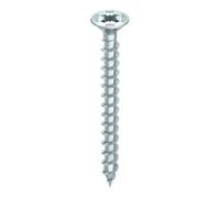 Vis HECO-Topix-Plus - Ø5x35mm - Tête Fraisée à poches de fraisage - Filetage Total - PZ2 - Boite de 500 - 60847