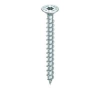 Heco Vis HECO-Topix-Plus - Tête fraisée Torx - 5x45 mm - Acier zingué blanc - Boîte 200