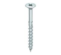 Heco Vis HECO-Topix-Plus 6 x 140 mm T30 Acier zingué blanc Tête fraisée Boîte 100
