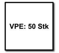 Heco Multi Monti Plus F Vis D'ancrage 6,0 X 80 Mm, 50 Pcs. + Vis À Béton, Tête Fraisée, T-drive, Zingué Bleu, A2k (48501)