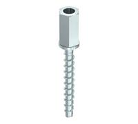 HECO MULTI-MONTI-plus I 10,0 x 75, ancre à filet femelle, tête hexagonale, A2K, 25 pcs. (MMS-plus-I-ITM10-10,0x75) Quantité:25