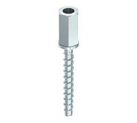 HECO MULTI-MONTI-plus I 7,5 x 60, ancre à filet femelle, tête hexagonale, A2K, 50 pcs. (MMS-plus-I-ITM8-7,5x60) Quantité:50
