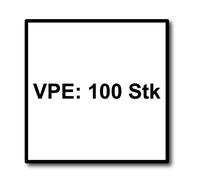 Heco Multi Monti Plus Ms Vis D'ancrage 7,5 X 35 Mm, 100 Pcs. + Vis À Béton, Tête Ronde Et Plate, T-drive, Zingué Bleu, A2k, (49827)