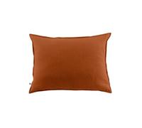 AltoBuy Hedda - Taie d'oreiller 50x70cm Flanelle de Coton Coloris Tomette