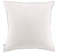 HEDDA - Taie d'Oreiller 63x63cm Flanelle de Coton Coloris Neige - Altobuy Blanc G