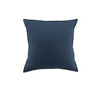 HEDDA - Taie d'Oreiller 63x63cm Flanelle de Coton Coloris Nuit -