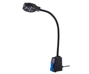 HEDI ML24V09 : Lampe LED pour établi, machine ou poste de travail, étanche à la poussière, 24V, 9W, indice de protection IP64