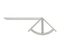 hedue® Équerre Alpha Mini M910 - Outil de traçage pour charpentier, équerre charpentier, outil de charpentier