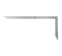 Hedue® équerre de charpentier ZN - Équerre de charpentier sans soudure en acier inoxydable, 700 mm
