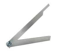 Hedue® Fausse équerre en acier T750 - Fausse équerre en acier inoxydable, lecteur d'angle 50 cm
