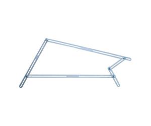 hedue Hedue Gabarit d'angle pour escaliers 48 rails T512 Quantité:1