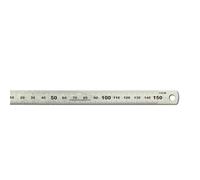 hedue® Règle en acier 15 cm - Reglet metallique pour mesurer, tracer et découper 150 mm