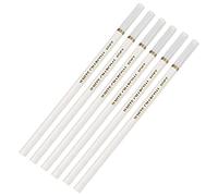 HEEPDD Art Pencils White Pencils 6pcs White Charcoal Pencils Set White Charcoal Pencils White