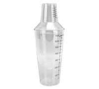 HEEPDD Bar et Restaurant Ensemble Shaker pour Bar Mélangeur à Cocktail avec échelle Claire Capacité Standard 155-183 G pour un Mélange Précis au Home Restaurant Boston Cocktail Shaker Nan (700ML)