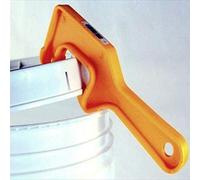 HEEPDD ouverture de Couvercle de Seau 2 Pièces, Outil d'ouverture de Boîte de Peinture en Plastique ABS, 20 X 5,8 X 1,7 Cm, Enlève les Couvercles Serrés pour les Seaux et les Canettes de
