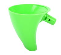 HEEPDD Entonnoir à Farine en Plastique, Partie de Goulotte de Versement Verticale de 5/4,5 Qt (GREEN)