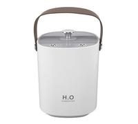 HEEPDD Humidificateur à Brume Fraîche pour Chambre à Coucher, alimenté par USB, Double Buse de Pulvérisation, capacité de 1,27 Litres, Fonctionnement Silencieux avec Veilleuse, pour la Maison, le