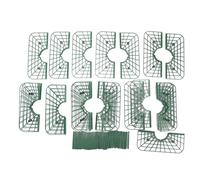 HEEPDD Lot de 10 Supports pour Plantes à Fraises pour Garder Les Fruits Propres, Support Amovible en PP 25,4 X 20,3 X 9,4 Cm, Convient aux Pots d'intérieur, aux Plates-Bandes de Jardin pour Les