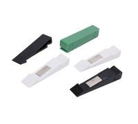 HEEPDD Lot de 3 Aides à Trancher Fines 1 Mm, 2 Mm, 3, Guide d'épaisseur de Mandoline en Plastique de qualité Alimentaire pour Légumes et Fruits, Gadget de Cuisine à Clipser pour Chips de Pommes de