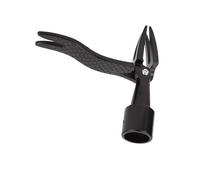 HEEPDD Tête d'extracteur Debout, Tête de Remplacement à 4 Griffes en Alliage d'aluminium avec Mâchoire Incurvée et Conception de Levier, Outil de Désherbage de Jardin de Pelouse Portable pour Les