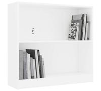 HEFZGDB Bibliothèque blanche - 80 x 24 x 75 cm - En bois - Armoire polyvalente - Petite étagère - Vitrine pour bureau, salon, bureau, chambre à coucher