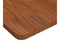 HEFZGDB Plateau de table carré marron foncé 60 x 60 x 2,5 cm en chêne traité Table de cuisine, plan de travail de cuisine, table à manger pour cuisine, salle d'étude, bureau, salle de conférence