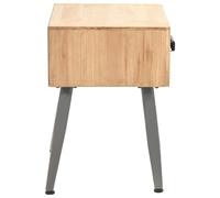 HEFZGDB Table de chevet en sapin massif - 43 x 38 x 50 cm - Table de chevet - Table de bar - Table de cuisine pour hôtel, salon, chambre à coucher, chambre d'amis