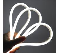 HEGEHE Ruban LED COB 220V, Éclairage à 270 °, Bande LED Etanche Néon Super Lumineux 288 LEDS/M Flexible Bande lumière pour DIY, Escalier, Chambre, Noël, Fête, etc (Blanc, 11M)