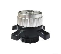 HEIBTENY Adaptateur de bouteille de gaz de camping EN417 Connecteur fileté pour Campingaz pour CV Facile à cliquer sur les cuisinières standard en alliage de laiton Verrouillage à pression et à