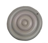 HEIBTENY Bâche de piscine Intex pour piscines faciles à installer - Protection contre les débris et les intempéries en polyéthylène robuste avec bord - Couverture de piscine ronde pour garder l'eau