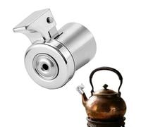 HEIBTENY Bec verseur de bouilloire en acier inoxydable avec sifflet puissant de rechange pour ouvertures de 26 à 30 mm de diamètre résistant aux hautes températures Bec sifflant pour gaz