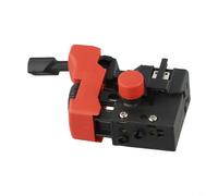 HEIBTENY Commutateur de déclenchement pour Metab SBE650, BE561, 560, pièce n° 343409980, 343409560, pièce de rechange pour outil électrique noir rouge plastique