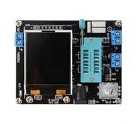 HEIBTENY Composant de testeur de transistor pour compteur numérique GM328A avec écran LCD 160 x 128 NPN PNP FET Détecteur de diode Générateur de signal 1 Hz à 2 MHz pour fonction PWM