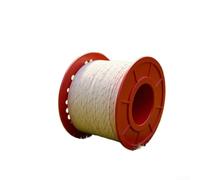 HEIBTENY Corde de démarrage en nylon de 100 m pour tondeuse à gazon, tronçonneuse, tondeuse à gazon, bobine de moteur, pièce de rechange en fibre haute résistance pour équipement électrique extérieur