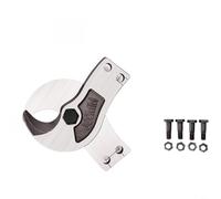 HEIBTENY Coupe-câble robuste en acier au chrome vanadium 56HRC, pour câbles en cuivre et aluminium jusqu'à 6 cm, outil à main ergonomique argenté (B)
