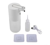 HEIBTENY, Distributeur de savon, pulvérisateur automatique de mousse, 400 ml, sans contact, étanchéité IPX5, montage mural ou de bureau pour salle de bain et cuisine (mousse)