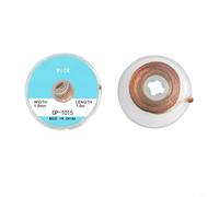 HEIBTENY Fil à dessouder en cuivre pur pour retirer la soudure de 15 m de long, pour réparation de circuits imprimés, flux de nettoyage sur cartes mères, claviers et appareils électroniques (1 mm)