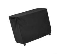 HEIBTENY Housse de chariot d'extérieur Oxford 420D, 140 x 61 x 81 cm | Protection de table de salle à manger mobile, station de cuisson, noir, support de four à pizza
