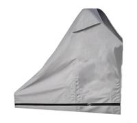 HEIBTENY Housse de console centrale de bateau imperméable avec sangle coupe-vent et double aération, protection UV pour console de yacht jusqu'à 101,6 x 76,2 x 111,8 cm, gris