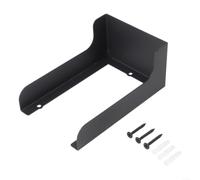 HEIBTENY Housse de sonnette en métal, protection contre la pluie | Pare-soleil anti-reflet, compatible avec sonnette vidéo, noir