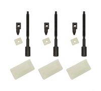HEIBTENY Kit de vis de réglage de chaîne pour tronçonneuse 394 395 394XP 395XP Pièces de rechange 503467701 501537401 Vis tendeur en acier pour équipement électrique extérieur