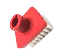 HEIBTENY Lot de 3 composants de ventilateur épais à 5 lames, remplacement pour ventilateur de table sur pied de 30,5 cm, 35,6 cm, 40,6 cm, pièces en plastique PP à faible bruit, gris