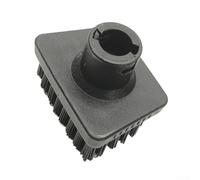 HEIBTENY Lot de 3 ventilateurs épais à 5 lames, remplacement pour ventilateur de table sur pied de 30,5 cm, 35,6 cm, 40,6 cm, pièces en plastique PP à faible bruit, gris