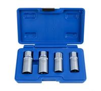 HEIBTENY Lot de 4 extracteurs de boulons en acier au chrome vanadium pour boulons cassés rouillés de 6 mm à 12 mm