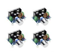 HEIBTENY Lot de 4 modules convertisseurs abaisseurs XL4016 DC-DC, réglable 1,25-36 V 8 A 200 W, efficacité de 94 % pour régulateur de tension PWM, pour projets électroniques de bricolage