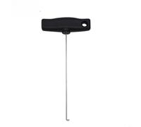 HEIBTENY Outil de retrait de crochet en acier inoxydable pour tableau de bord C250, C350, E200, E400, SL R107, extracteur de grille d'aération avec crochet de 15 mm et poignée ergonomique