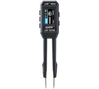 HEIBTENY Pince à épiler intelligente pour compteur LCR, testeur de pont intelligent, avec écran couleur de 114 pouces, 3 fréquences, pour test d'inductance de condensateur de résistance, de type C